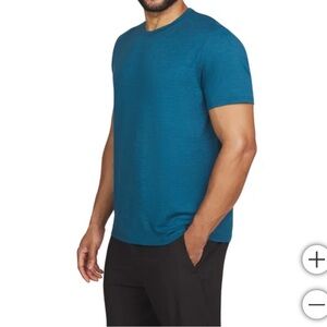 Mens Blue Motion Active Tee Shirt